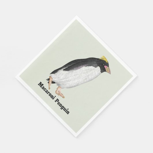 Serviette En Papier Palaeeudyptes Pingouin disparu (Coin)