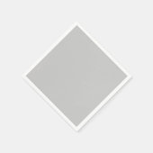 Serviette En Papier Pale Gray Geometric Pattern - Summer Decor (Coin)