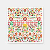 Serviette En Papier Palestine Tatreez Broderie traditionnelle (Devant)