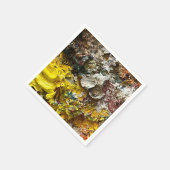 Serviette En Papier Palette de l'artiste #1 (Coin)