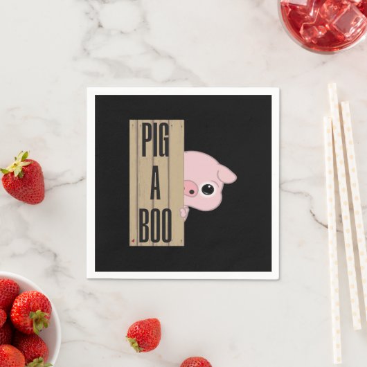 Serviette En Papier Palissandre de porc (En situation)