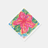 Serviette En Papier Palm Beach Hibiscus napkin (Coin)