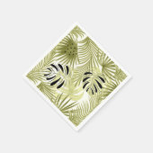 Serviette En Papier Palm feuille, tropical, Botanique, feuille, jungle (Coin)
