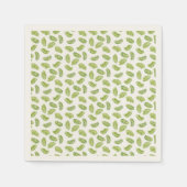 Serviette En Papier Palmas trópicales (Devant)