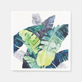 Serviette En Papier Palmiers Twilight - Palmiers Feuilles (Devant)