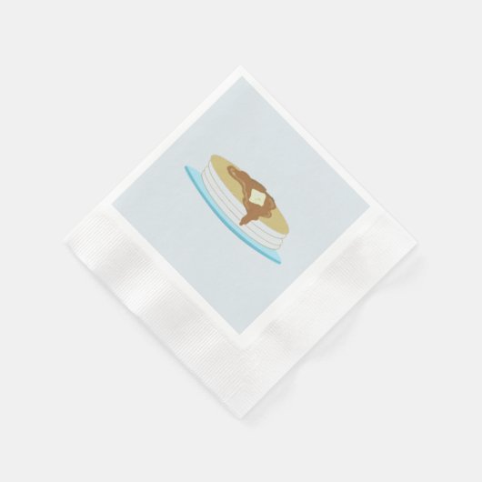 Serviette En Papier Pancake Stack (Coin)