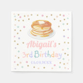 Serviette En Papier Pancakes et Pyjamas Parties scintillant Dot Star E (Devant)