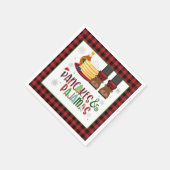 Serviette En Papier Pancakes & Pyjamas Noël Party Napkin - W (Coin)