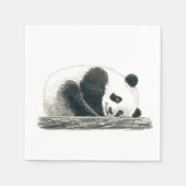 Serviette En Papier Panda (Devant)