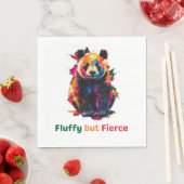 Serviette En Papier Panda (En situation)