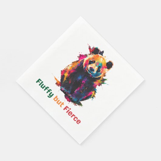 Serviette En Papier Panda (Coin)