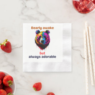 Serviette En Papier Panda