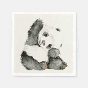 Serviette En Papier Panda bébé   Cute & Furry