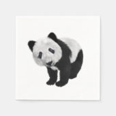 Serviette En Papier Panda Cub (Devant)