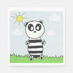 Serviette En Papier Panda Kids