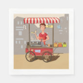 Serviette En Papier Panier alimentaire (Devant)