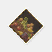 Serviette En Papier Panier de fruits (Coin)