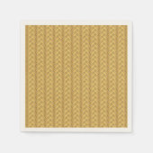 Serviette En Papier Panier d'osier sans couture (Devant)
