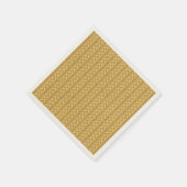 Serviette En Papier Panier d'osier sans couture (Coin)