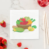 Serviette En Papier Panier végétal