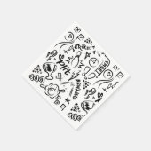 Serviette En Papier Paniers à graffitis (Coin)