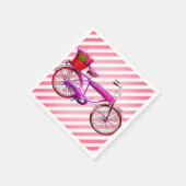 Serviette En Papier Paniers à vélos (Coin)