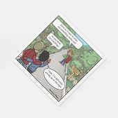 Serviette En Papier Paniers de fête Funny Bluffant (Coin)