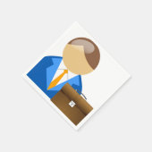 Serviette En Papier Paniers En Papier D'Entreprises (Coin)