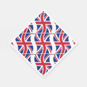 Serviette En Papier Paniers en papier Union Jack de Londres (Coin)