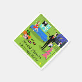 Serviette En Papier Paniers jetables pour Noël urbain rétro (Coin)
