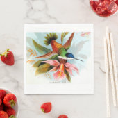 Serviette En Papier Paniers-repas de colibri (En situation)