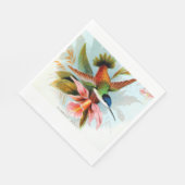 Serviette En Papier Paniers-repas de colibri (Coin)