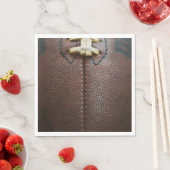 Serviette En Papier Paniers repas de football (En situation)