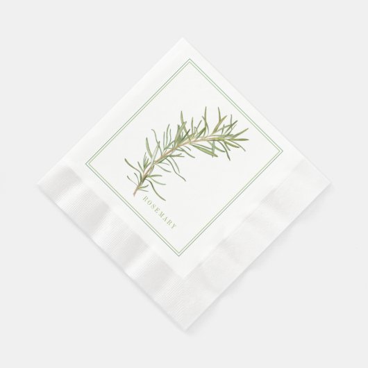 Serviette En Papier Paniers-repas en papier ROSEMAIRE FRAIS (Coin)