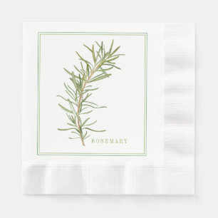 Serviette En Papier Paniers-repas en papier ROSEMAIRE FRAIS