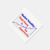 Serviette En Papier Panique du marché stock (Coin)