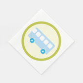 Serviette En Papier Panneau Bus (Coin)