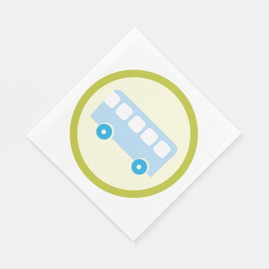 Serviette En Papier Panneau Bus (Coin)