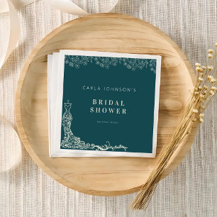 Serviette En Papier Panneau de bienvenue pour la fête prénuptiale de l