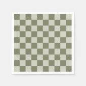 Serviette En Papier Panneau de configuration Sage Green (Devant)