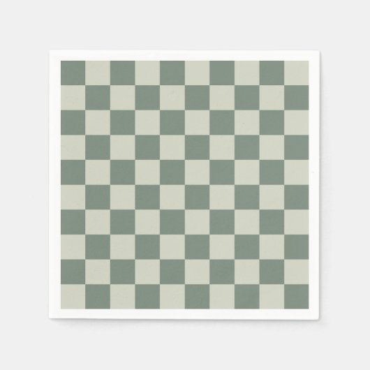 Serviette En Papier Panneau de contrôle vert (Devant)