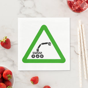 Serviette En Papier Panneau de machine robot avec bras extensible