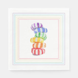 Serviette En Papier PANNEAU DE PLANIFICATION Papier de déjeuner standa