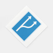 Serviette En Papier Panneau de signalisation routière Papier serviette (Coin)