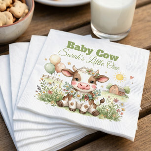 Serviette En Papier Panneau d'invitation personnalisé pour Baby Shower