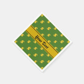 Serviette En Papier Panneau Dollar motif Papier serviettes (Coin)