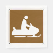 Serviette En Papier Panneau Jet Ski (Devant)