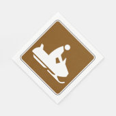Serviette En Papier Panneau Jet Ski (Coin)