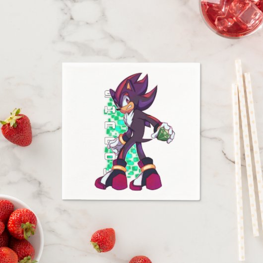 Serviette En Papier Panneaux d'ombre (En situation)