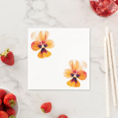 Serviette En Papier panneaux orange (En situation)